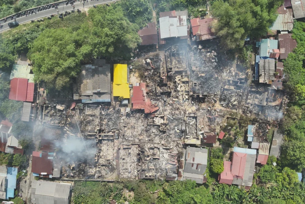 Image from: 'Tak sangka teguran jangan main api bertukar tragedi'