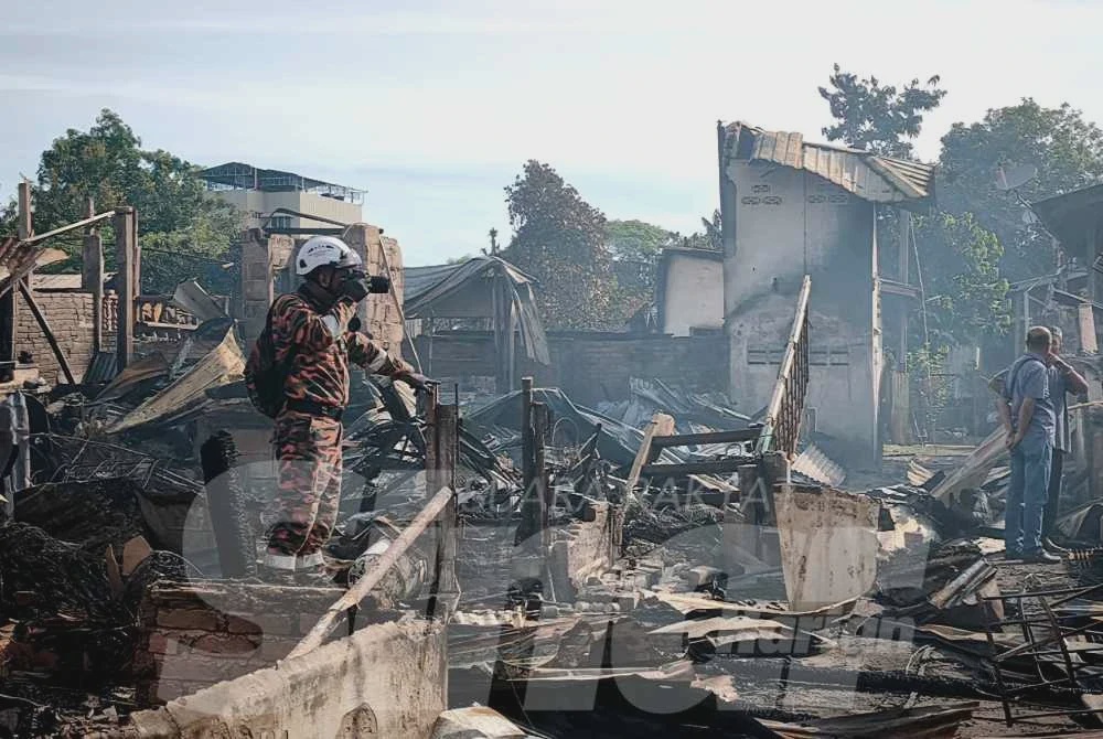 Image from: 'Tak sangka teguran jangan main api bertukar tragedi'