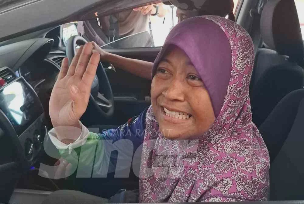 Image from: [VIDEO] 'Alhamdulillah saya sihat' - Jaslinda dibenar keluar hospital