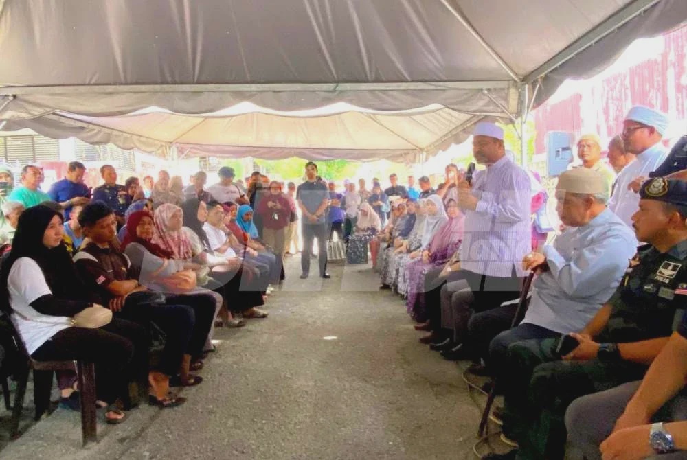 Image from: Penempatan baharu mangsa kebakaran diteliti, bergantung status tanah - Menteri Besar Kelantan