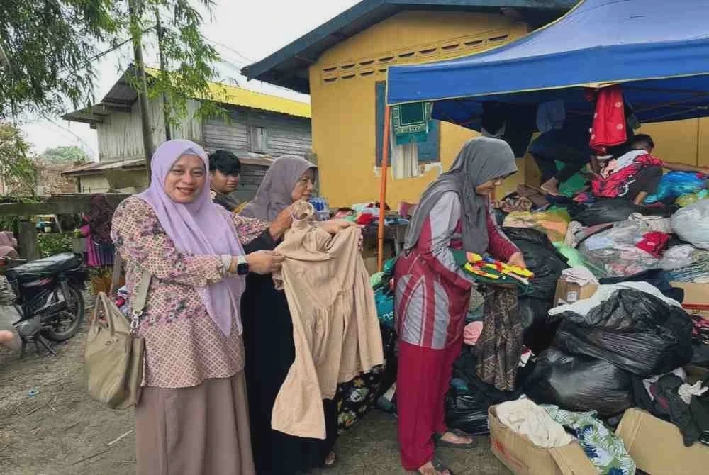 Image from: 'Tinggal sehelai sepinggang' - Mangsa kebakaran perlukan bantuan