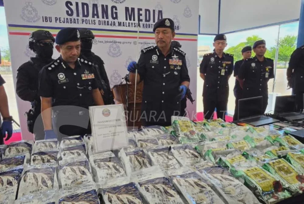 Image from: [VIDEO] Alza jadi 'keldai dadah', syabu hampir RM8 juta dirampas