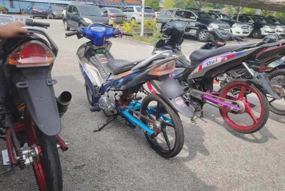 Image from: [VIDEO] Ubah suai ekstrem motosikal buang brek belakang, 'upgrade' ECU, enjin