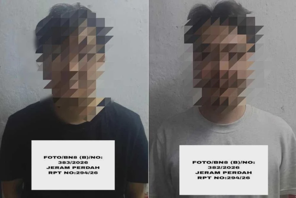 Image from: Dua warga China ditahan miliki puluhan telefon bimbit, ratusan kad sim