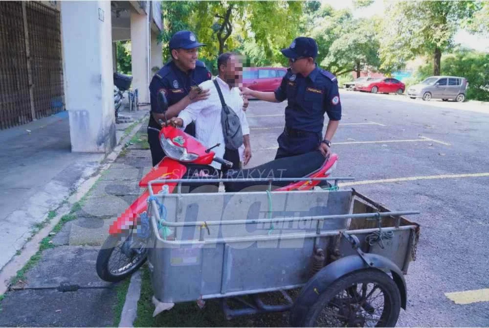 Image from: 'Saya terkejut, bukan mahu lari' - Pemandu lori dicekup sembunyi dalam longkang