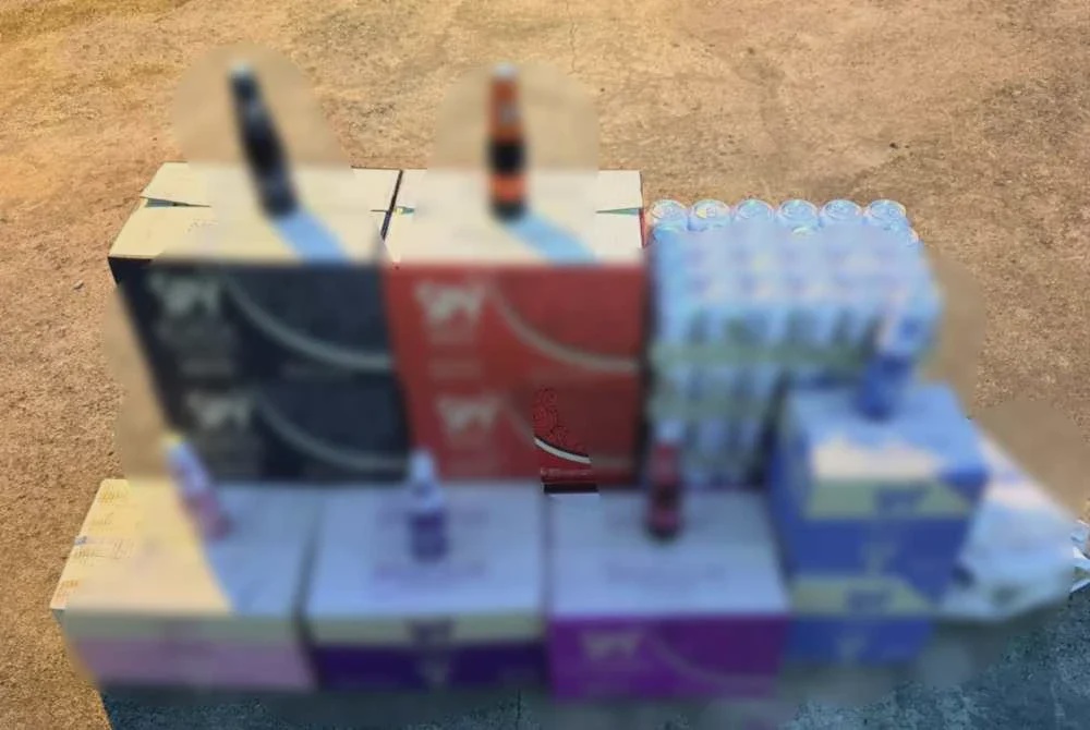 Image from: Kali pertama seludup arak terus dicekup