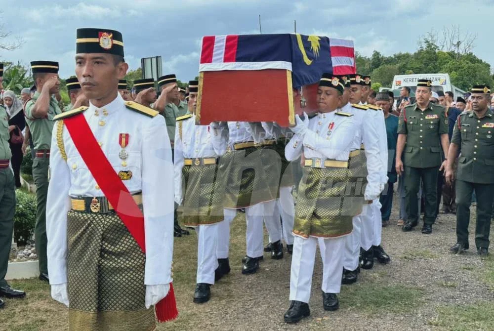 Image from: Jenazah Prebet Siti Khadijah selamat dikebumikan