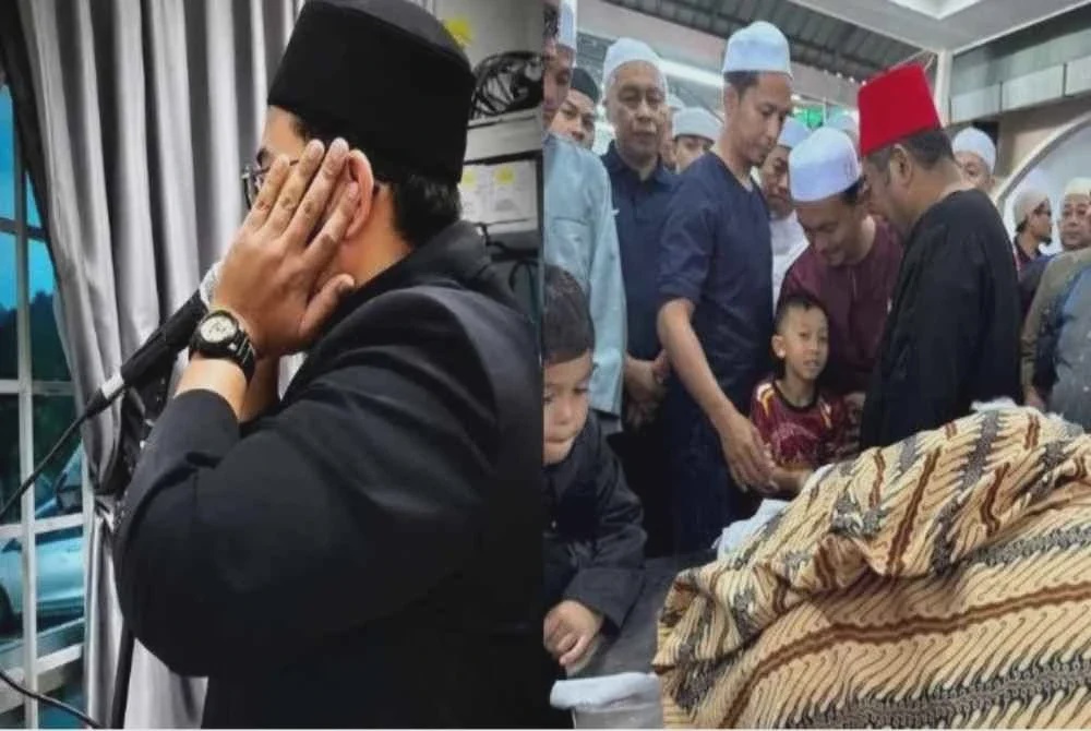 Image from: Kematian dicemburui, ini amalan mulia bilal muda Ahmad Haziq