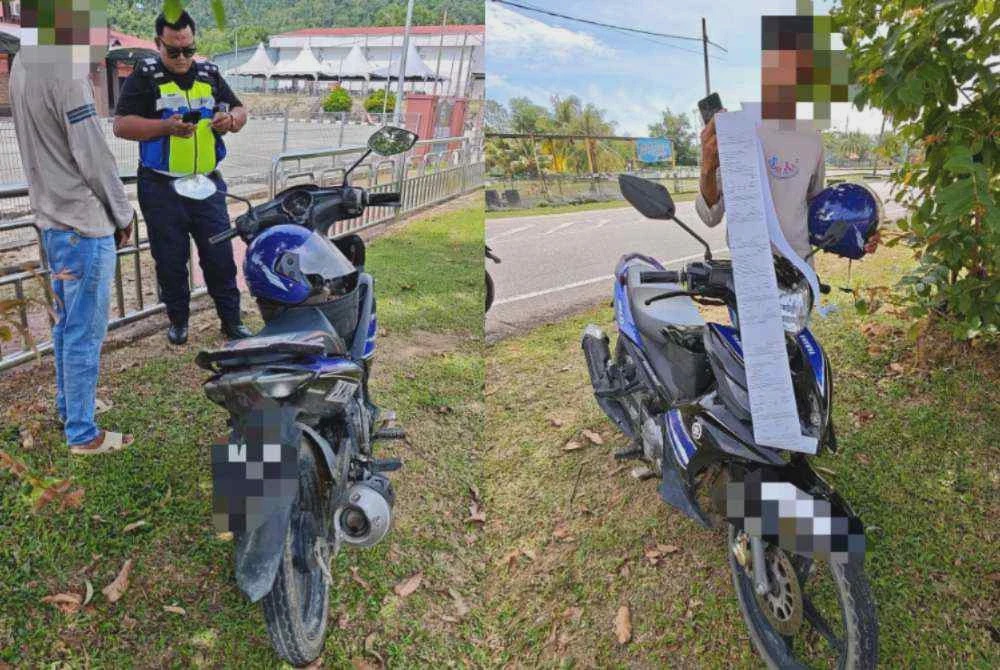 Image from: Pengusaha cuci kereta Rohingya dicekup tunggang motosikal tanpa lesen