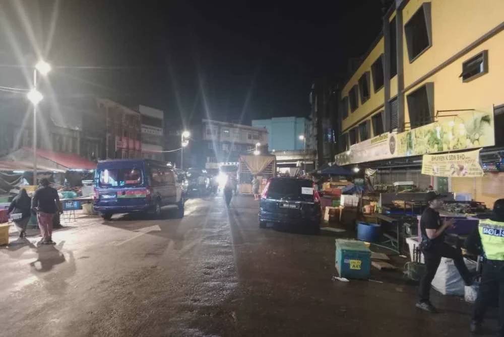 Image from: Pasar Pudu 'port' warga asing digempur JIM