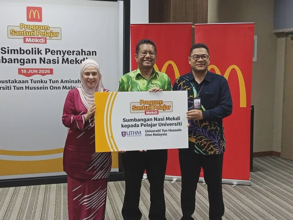 Image from: UTHM IPT terawal terima manfaat Fasa 2 Program Santun Pelajar McDonald’s Malaysia