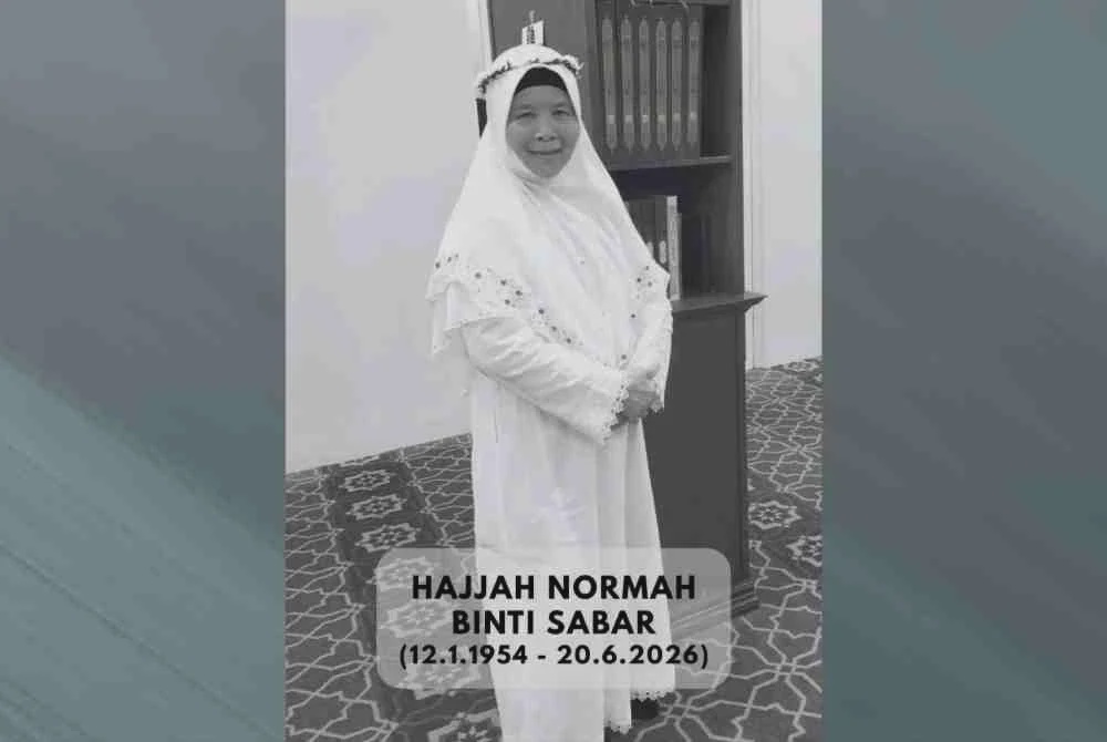 Image from: 'Bakti terakhir Allahyarhamah Normah' - Juruukur wanita pertama negara derma organ, tisu bantu lima pesakit