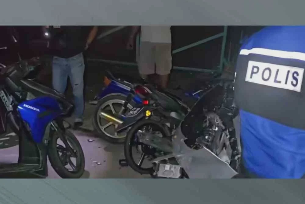Image from: Kemalangan 10 kenderaan, polis siasat dakwaan pemandu diserang sawan