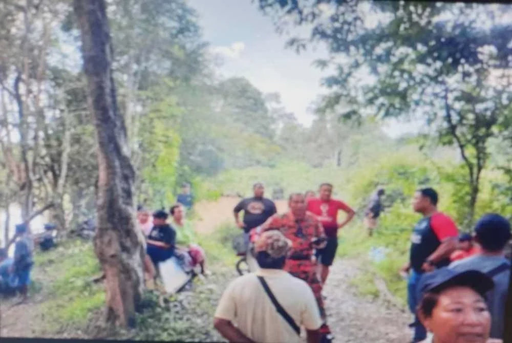 Image from: Warga emas dikhuatiri lemas jatuh Sungai Bera