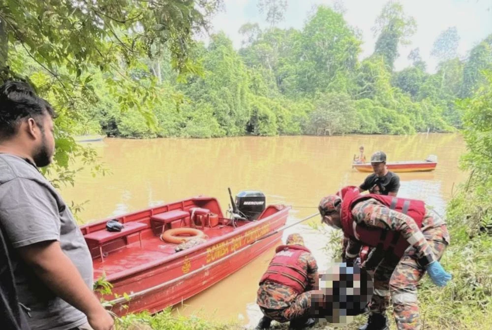 Image from: Warga emas jatuh Sungai Bera ditemukan lemas
