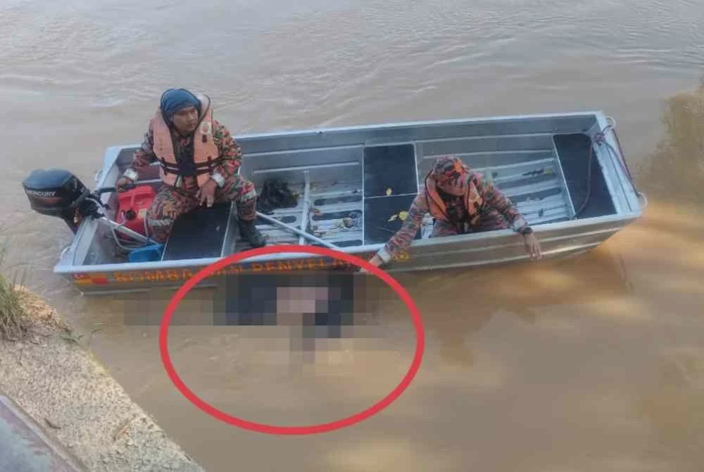 Image from: Tragedi bot terbalik: Mayat pemancing ditemui hari ketiga
