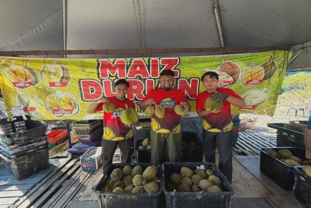 Image from: Peniaga jual durian RM1 sebiji, dapat sambutan luar biasa