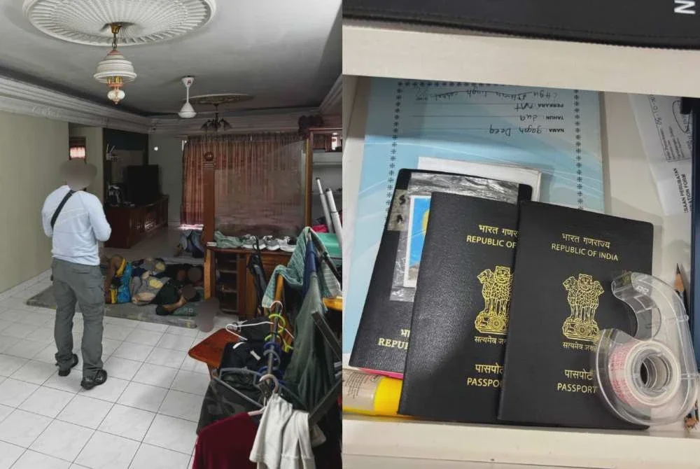 Image from: Wanita warga India disyaki dalang, sindiket palsu cap keselamatan tumpas