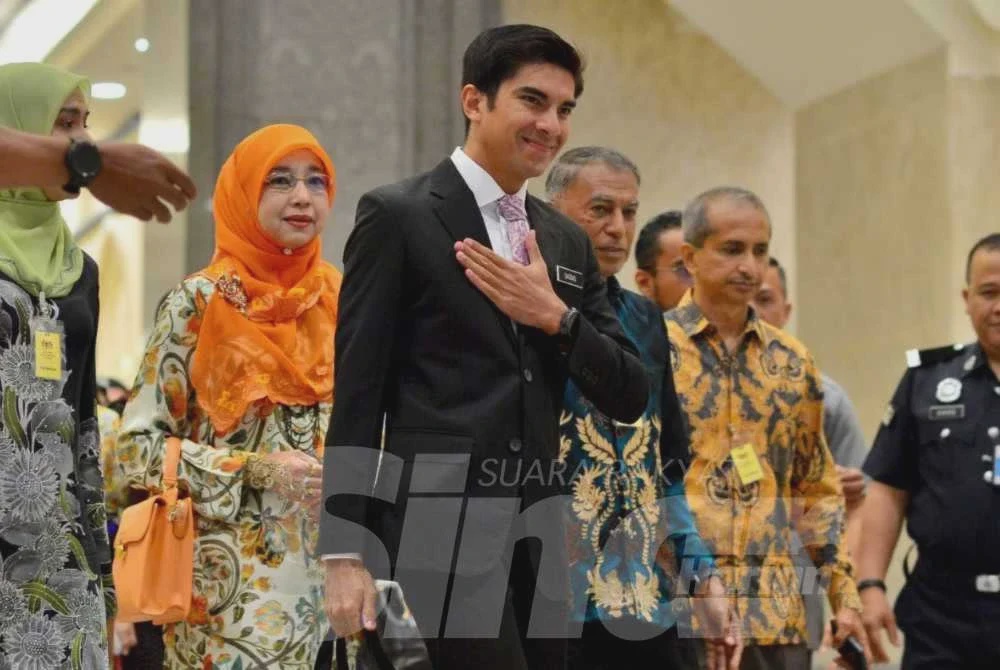 Image from: Syed Saddiq tiba di mahkamah dengan senyuman untuk keputusan rayuan akhir