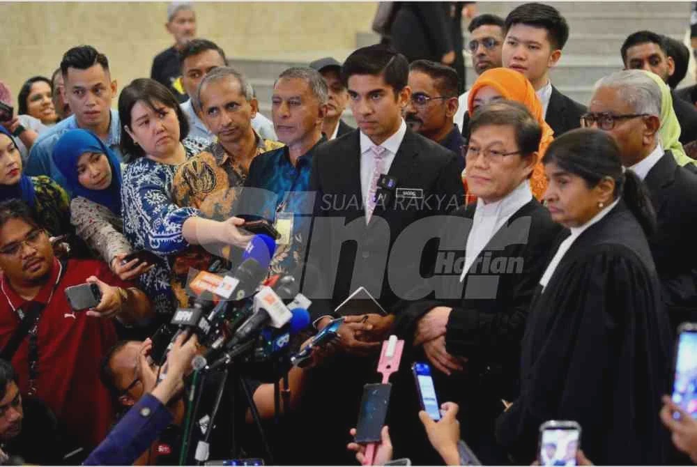 Image from: Hakim sakit, keputusan rayuan pembebasan Syed Saddiq tangguh 13 Julai
