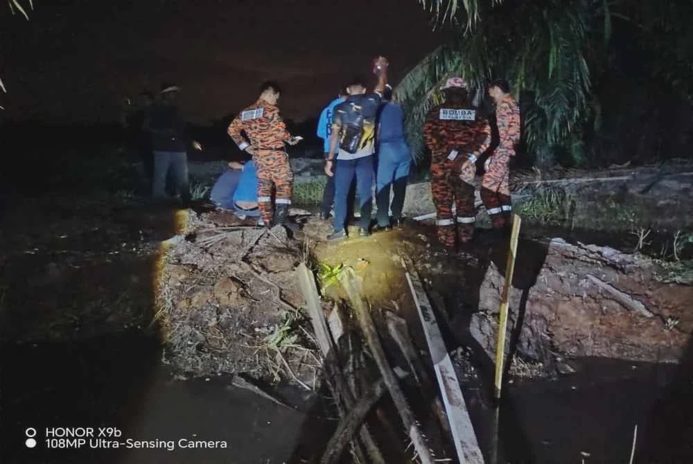 Image from: Kanak-kanak OKU hilang ditemui lemas dalam parit kebun