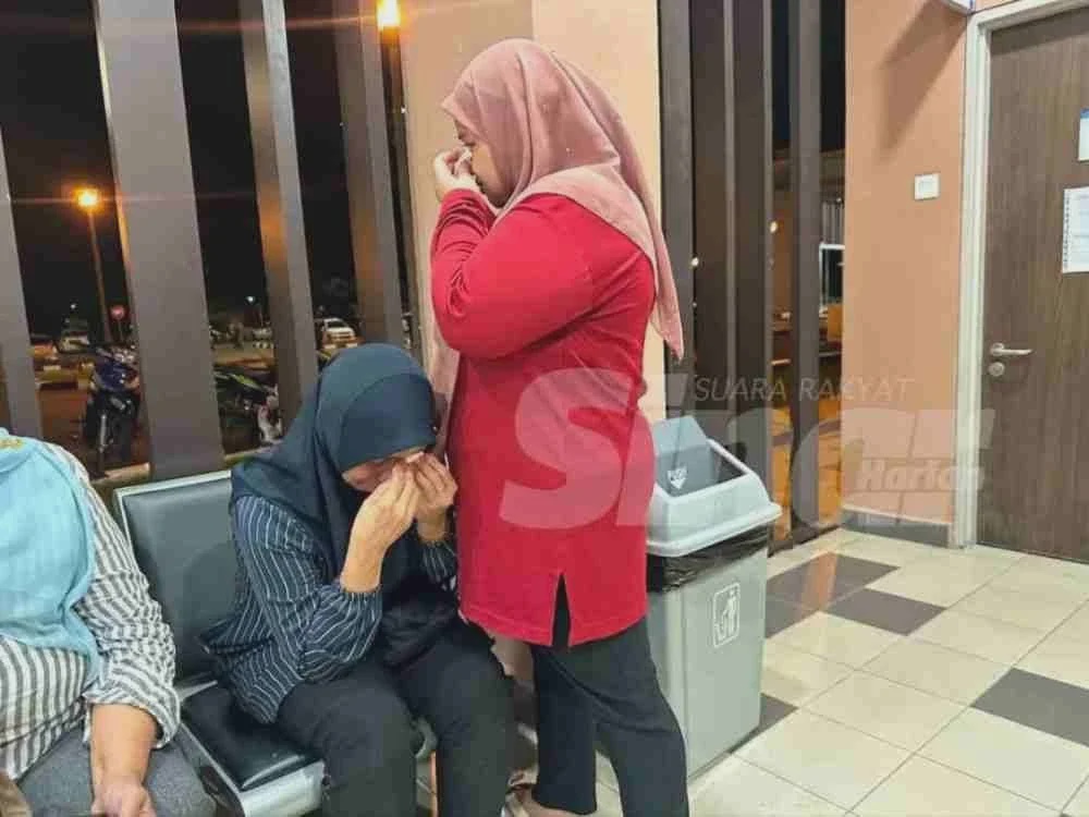 Image from: 'Saya tahu masa itu dia sudah tiada' – Ibu sayu tatap jenazah anak lelaki ditutupi kain