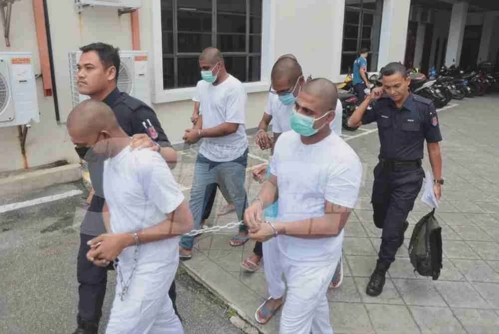Image from: Kes bunuh Nhaveen: Empat tertuduh dibicara Oktober depan