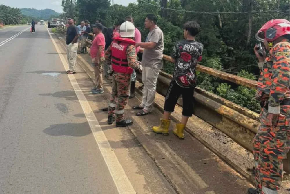 Image from: Bapa tidak sempat selamatkan anak OKU jatuh jambatan