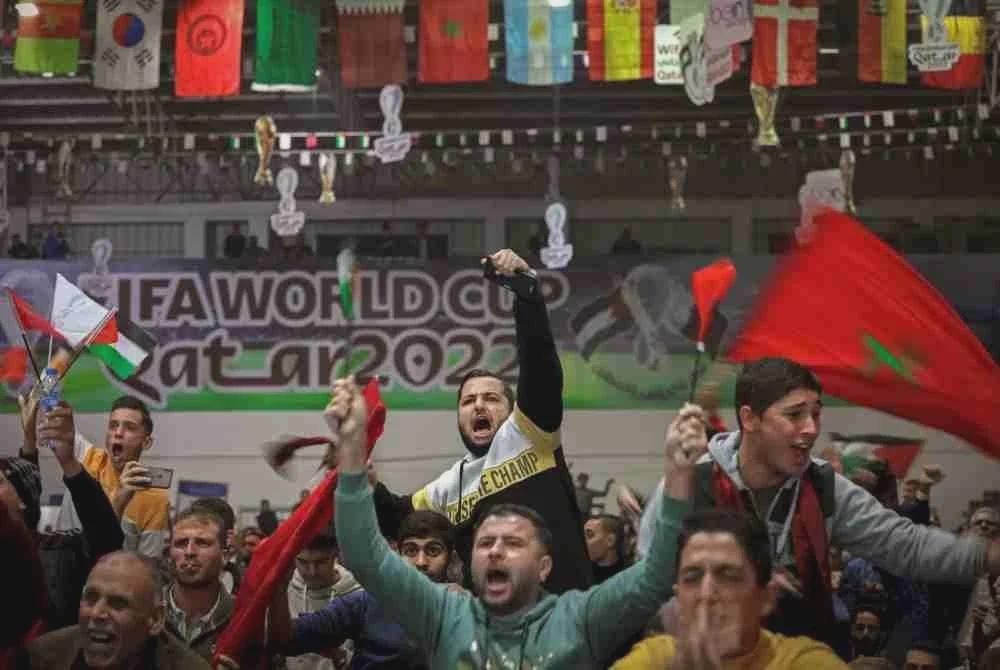 Image from: 'Suara Gaza' bergema di Piala Dunia