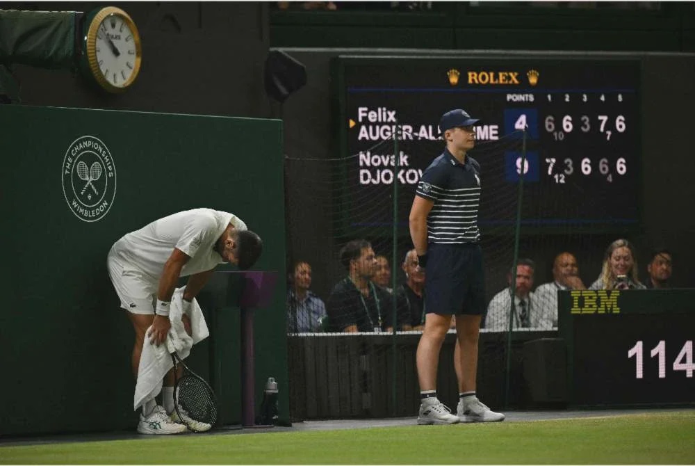 Image from: Perlawanan suku akhir paling panjang dalam sejarah Wimbledon