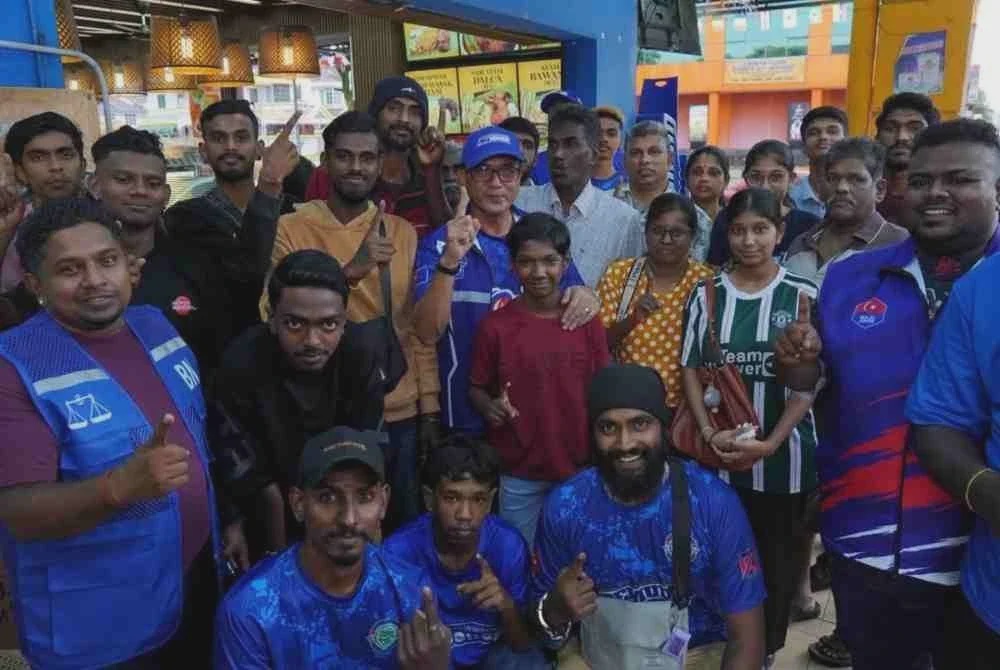Image from: PRN Johor: 3 calon BN sedia galas tugas