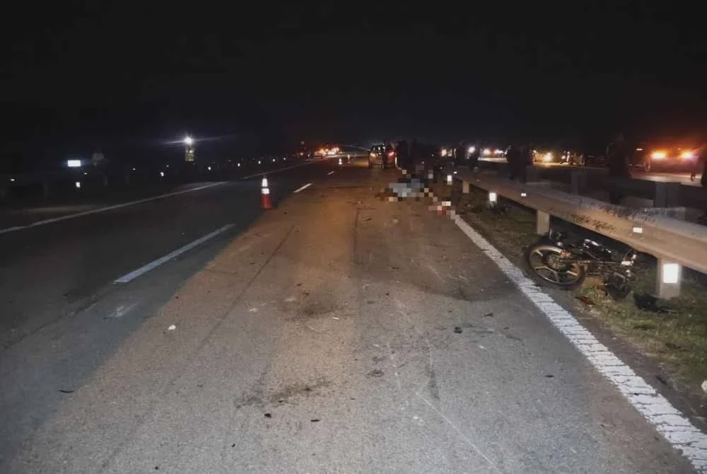 Image from: Empat penunggang RXZ maut nahas 12 motosikal dan kereta di LPT