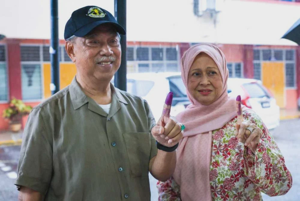 Image from: PRN Johor: Pemimpin parti antara terawal mengundi