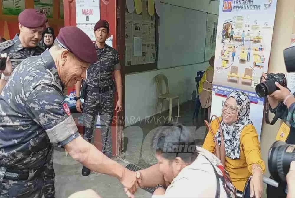 Image from: PRN Johor: Polis terima 90 laporan, 25 kertas siasatan dibuka