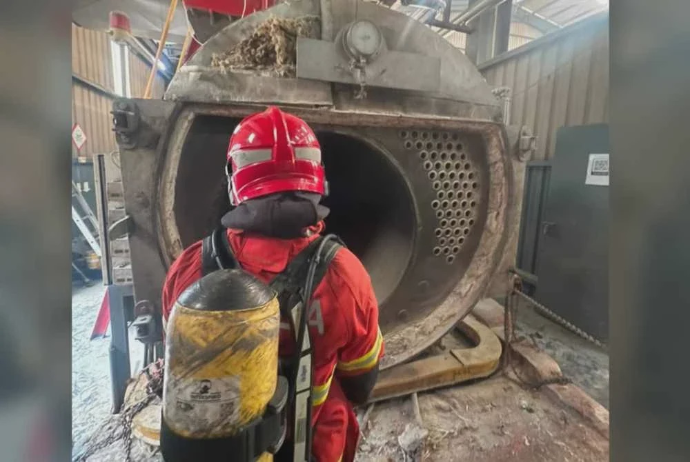 Image from: Pekerja kilang maut melecur seluruh badan dalam kebakaran boiler