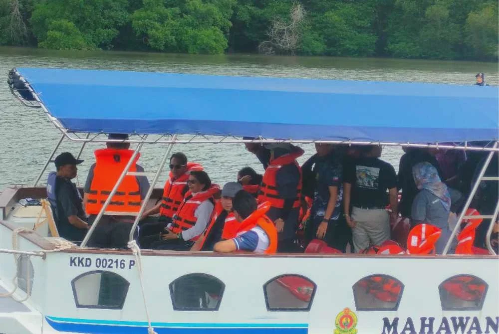 Image from: Tengku Mahkota Pahang, Raja Muda Kedah mencemar duli tanam bakau