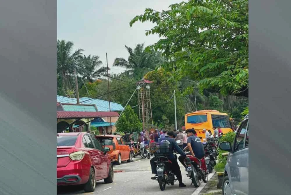 Image from: Murid Tahun Satu maut dilanggar bas sekolah