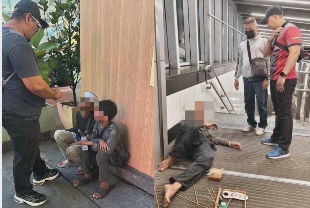 Image from: Operasi Bersepadu Banteras Pengemis gempur KL