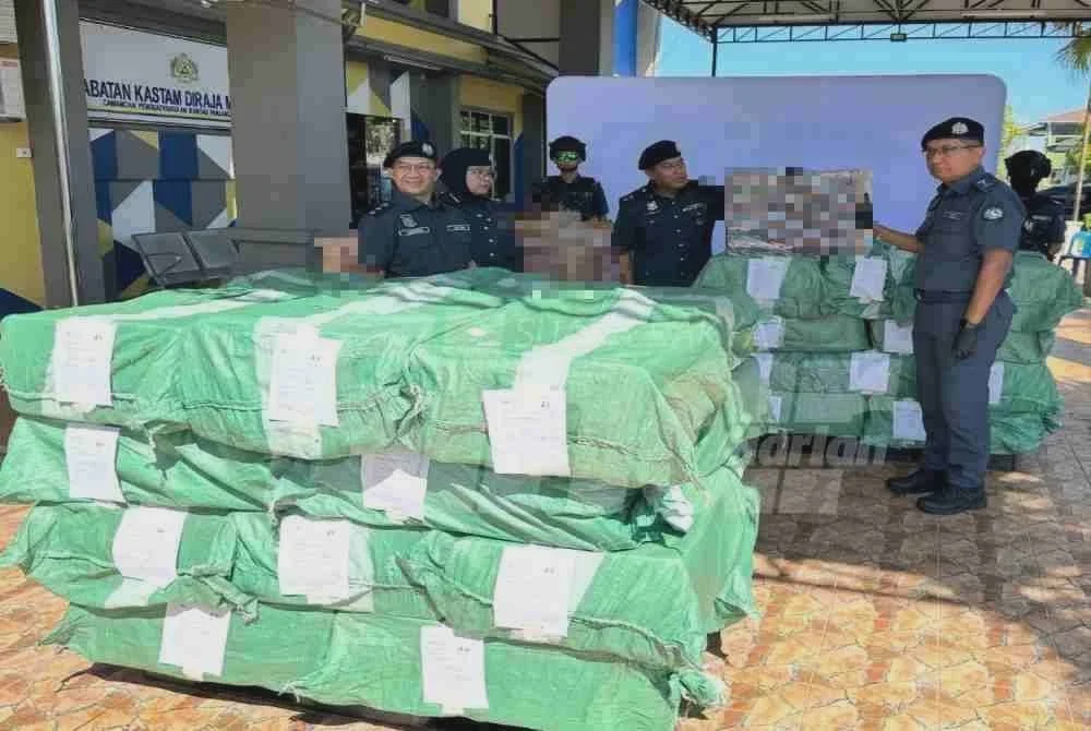 Image from: Bangsal kayu terpencil jadi transit rokok seludup