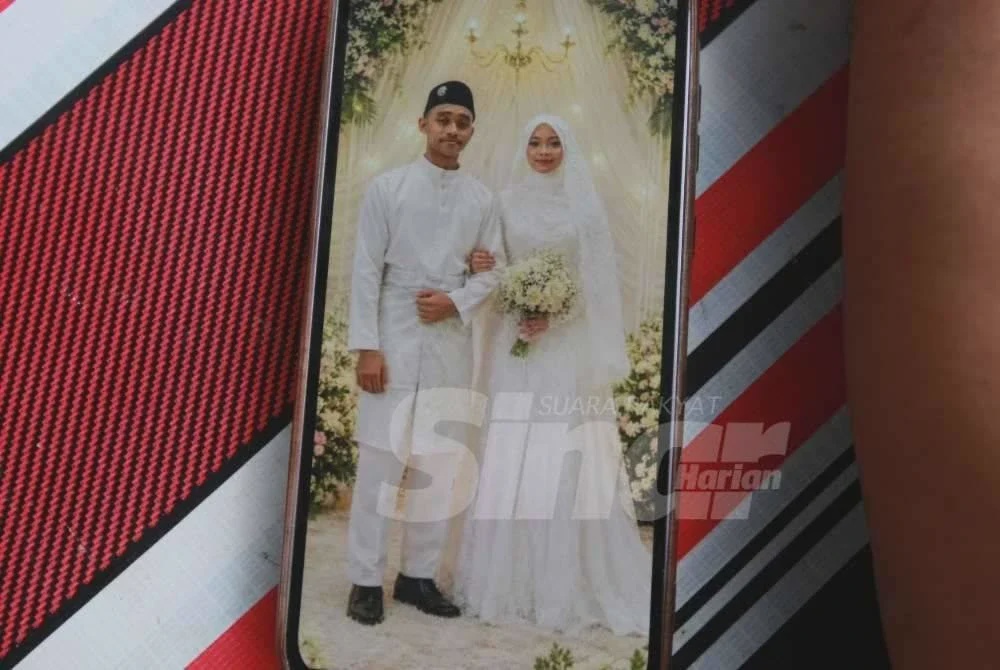Image from: Baru enam hari bergelar suami, operator kilang maut nahas motosikal terbabas