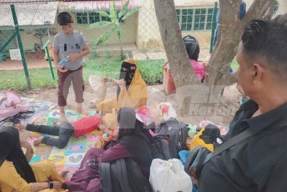 Image from: 'Kami mahu pergi mana' - Luah etnik Rohingya diusir dari Kampung Kuala Muda