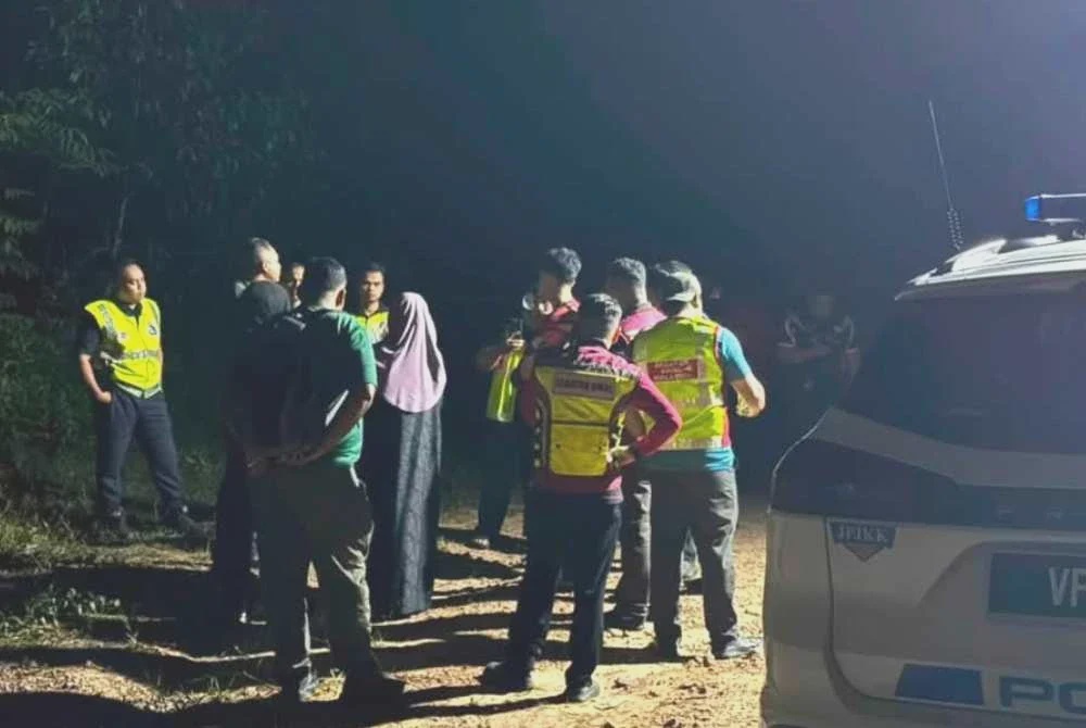 Image from: Lelaki, dua kanak-kanak hilang sembilan jam di kawasan air terjun ditemukan selamat