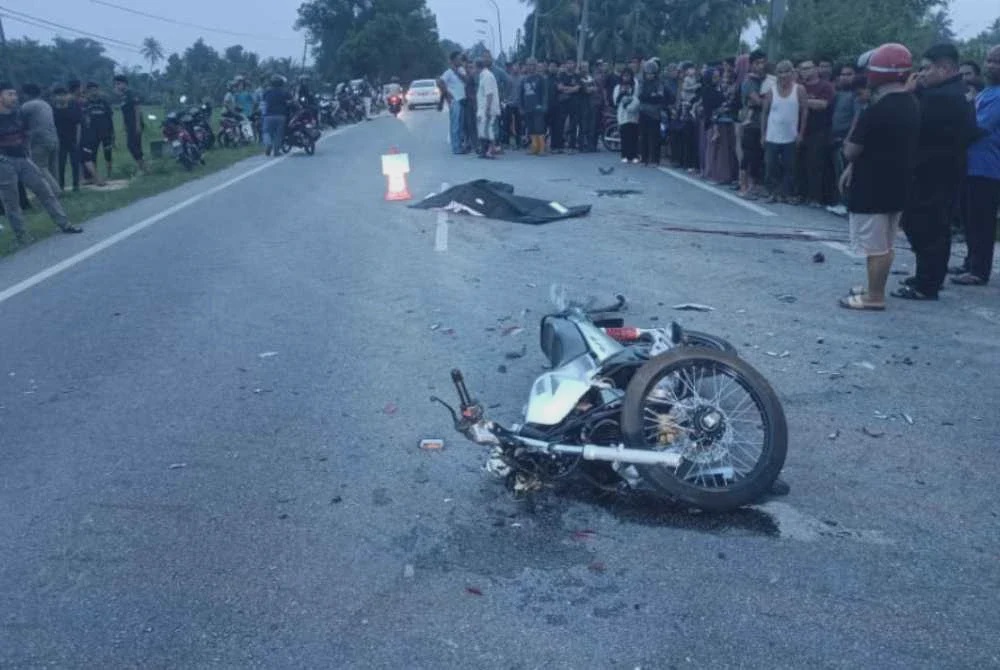 Image from: Penunggang RXZ maut akibat kereta buat pusingan U mengejut
