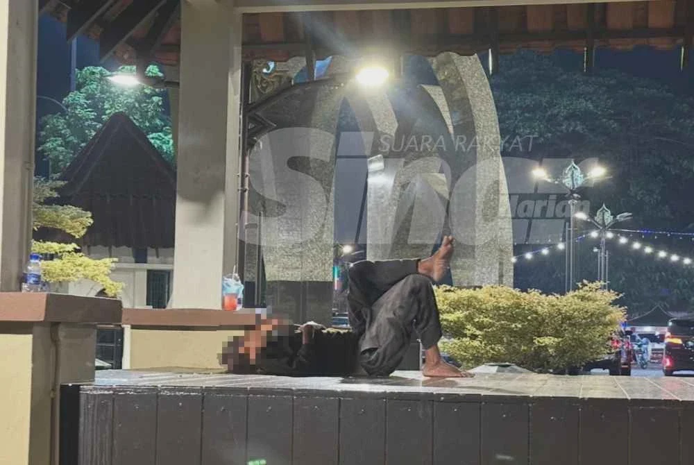 Image from: 'Tangkaplah, saya sudah tiada sesiapa' - Pengemis diselamatkan pihak berkuasa