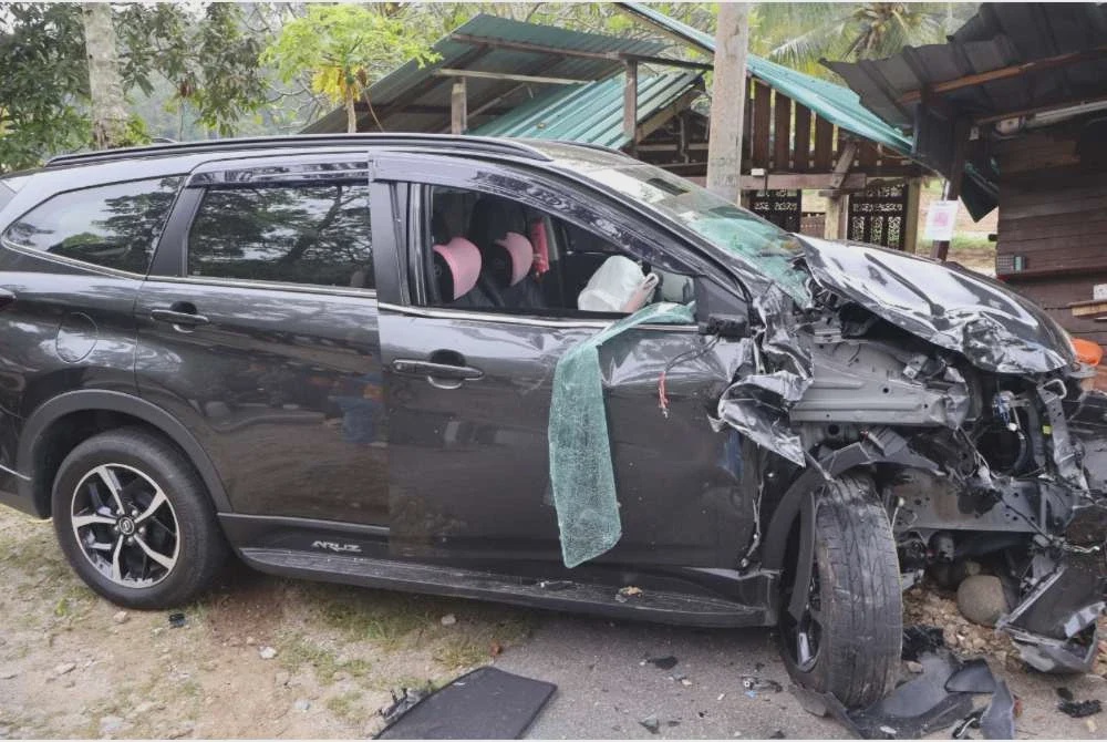 Image from: 'Arwah sempat hantar dua anak lelaki ke sekolah' - Bapa mangsa nahas