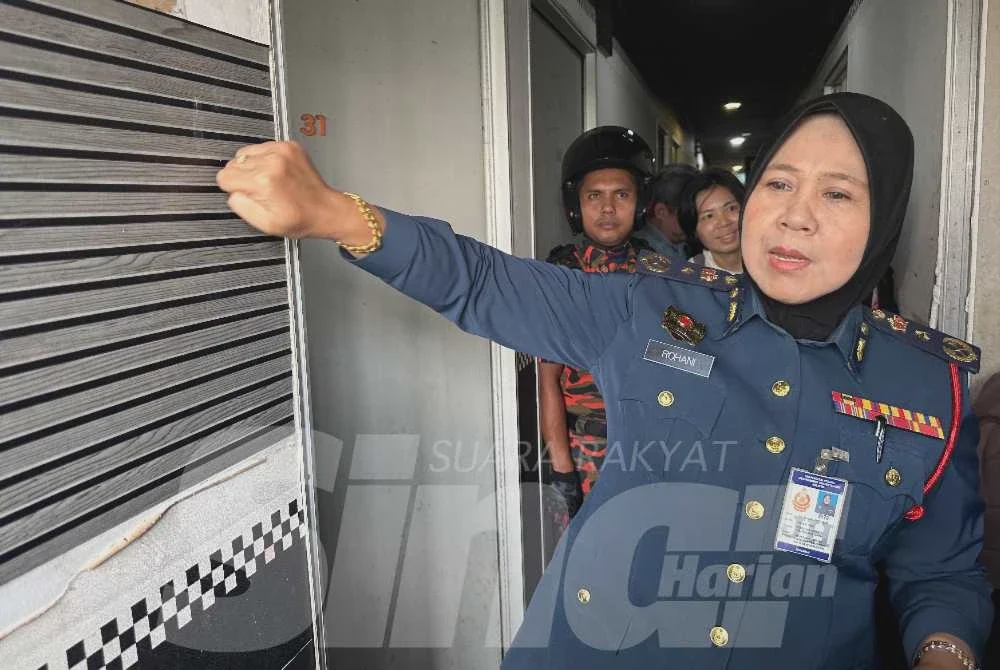 Image from: Bomba Johor gempur 'rumah sarang burung' berisiko tinggi
