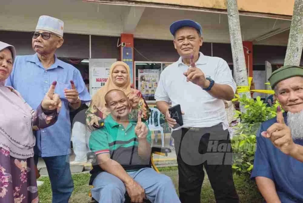 Image from: PRN Negeri Sembilan: Warga emas dominasi pengundian awal - SPR