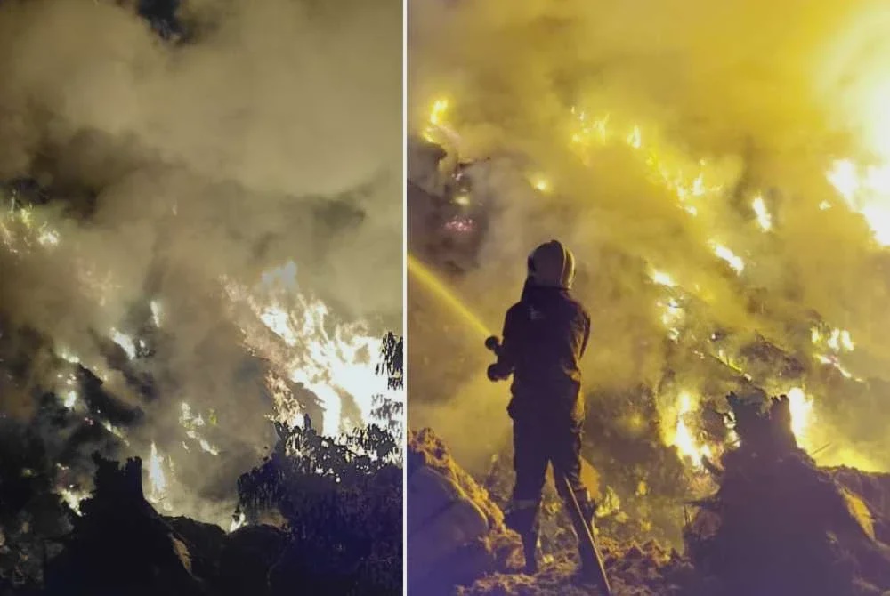 Image from: Tapak Pelupusan Sampah Pulau Burung terbakar lagi