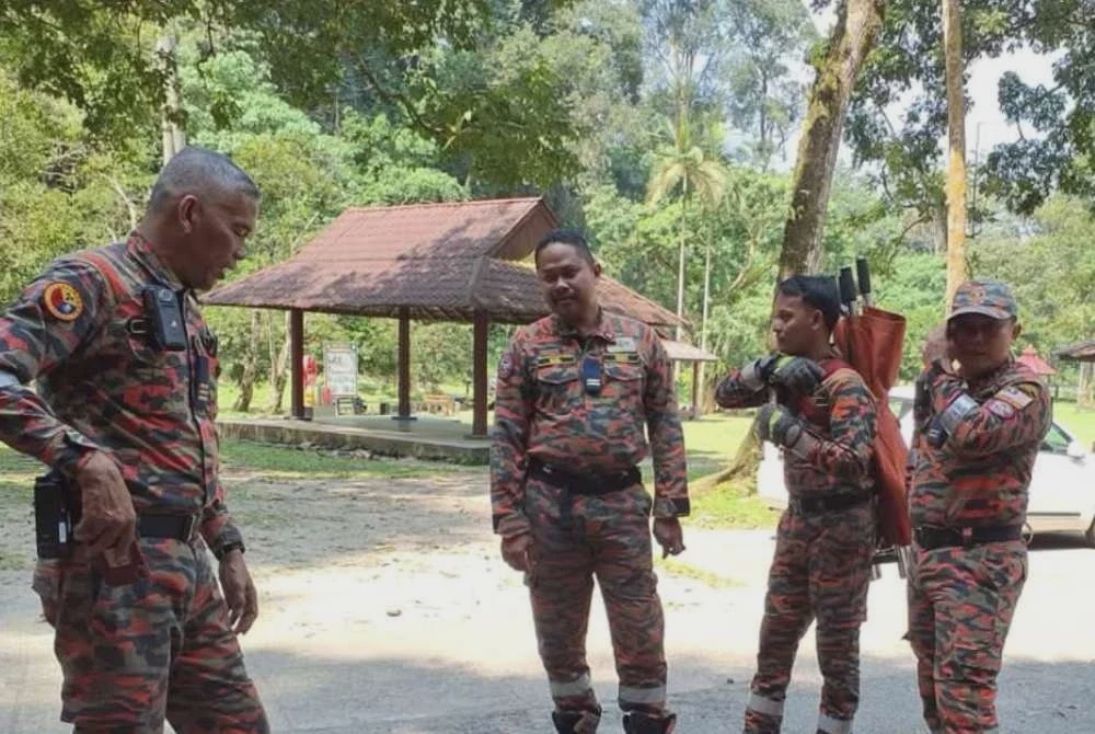 Image from: Lelaki warga India sesat 8 jam di Air Terjun Kanching