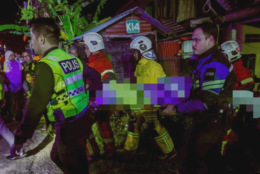 Image from: ‘Saya redah api tiga kali' - Ibu terkilan gagal selamatkan anak OKU